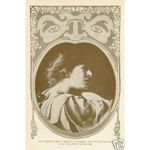  1908 Print Actress Alla Nazimova 