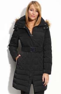 Kenneth Cole New York Quilted Coat with Detachable Hood  