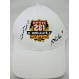 Darrell Green / Art Monk Autographed Redskins HOF Hat   Autographed 