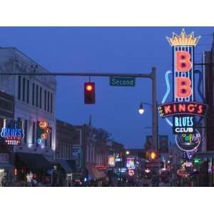 BB Kings Club, Beale Street Entertainment Area, Memphis, Tennessee 