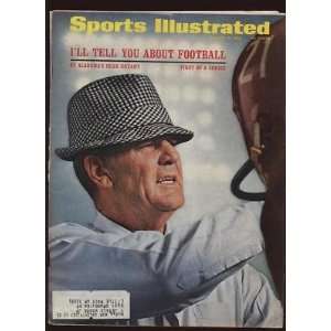 1966 Sports Illustrated Magazine Bear Bryant Cover EX+   College 