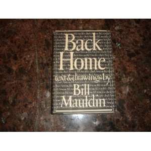  Back Home bill mauldin Books