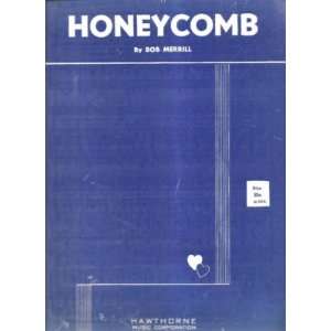  Sheet Music Honeycomb Bob Merrill 197 