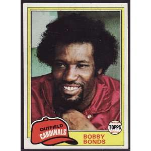  1981 Topps #635 Bobby Bonds