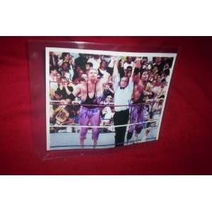  WWE JIM & BRET HART HAND SIGNED AUTOGRAPHED Everything 