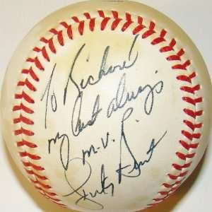 Bucky Dent Signed Baseball   VINTAGE 1978 World Series   Autographed 