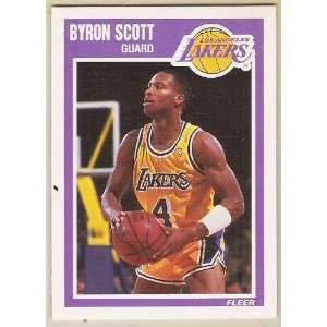  1989 90 Fleer #78 Byron Scott