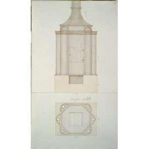   stoves,lotus pipe,wash,Charles Bulfinch,architect,1824