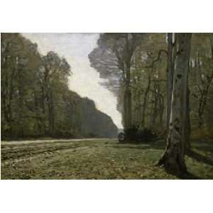  Route Du Bas Breau by Claude Monet. Size 30.00 X 21.00 Art 