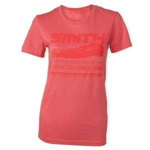  Smith Womens Heritage T Shirt   Large/Coral Automotive