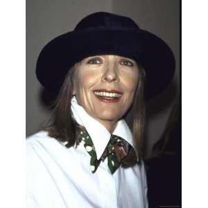 Actress Diane Keaton at Film Premiere of Her Marvins Room Stretched 