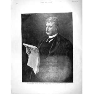  1901 Portrait Edmund Barton Australian Commonwealth