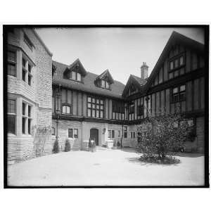  Edward C. Walker residence,court yard,Walkerville,Ont 