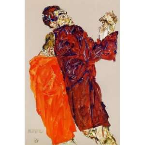 Hand Made Oil Reproduction   Egon Schiele   24 x 36 inches   The Truth 