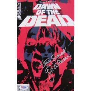  George Romero Signed DAWN OF DEAD Comic Book PSA/DNA 