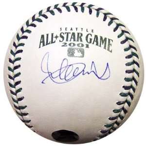 Ichiro Suzuki Autographed Ball   2001 All Star Game Holo