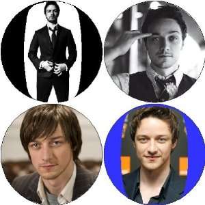  Set of 4   JAMES MCAVOY   1.25 Magnets ~ Actor 