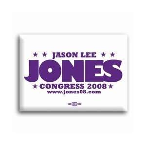  Jason Lee Jones for Congress Button   1 3/4 x 2 3/4 