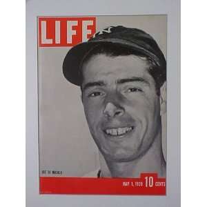  Joe Dimaggio Yankees Hall Of Famer May 1 1939 Life 