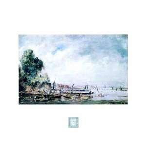  John Constable   The Thames and Waterloo Bridge Size 16x20 by John 