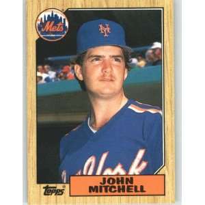  1987 Topps Traded #80T John Mitchell XRC   New York Mets 