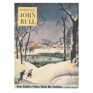  John Bull, Winter Snow Ice Cold the Countryside Magazine 