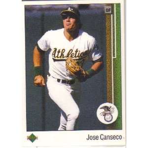 Jose Canseco 1989 Upperdeck Card # 659 Lot 1885