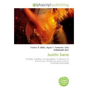  Justin Sane (9786133851313) Books