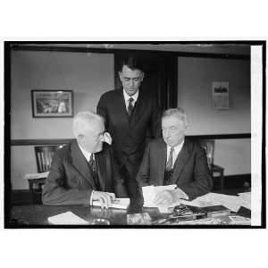  Photo C.L. Shaver, Sen. Key Pittman and John W. Davis at 