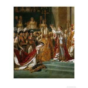   of Napoleon, Detail Giclee Poster Print by Jacques Louis David, 12x16