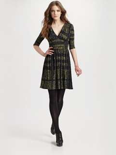 Burberry London   Camo Print Dress    