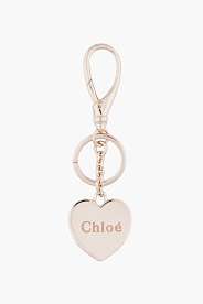CHLOE Brass Mia Heart Keychain
