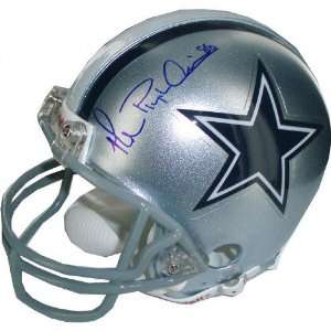  Michael Playmaker Irvin Dallas Cowboys Autographed Mini 