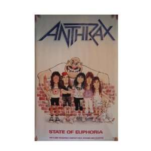  Anthrax Poster Mort Drucker State Of Euphoria
