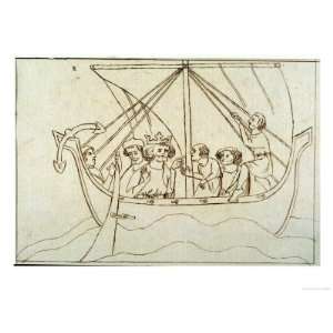  Offa Crosses the Sea to Rome in a Small Sailing Craft 