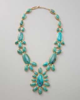 Aurelie Bidermann Turquoise Necklace