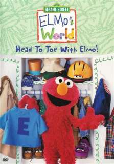 Sesame Street Elmos World Head to Toe With Elmo   DVD 074645019192 