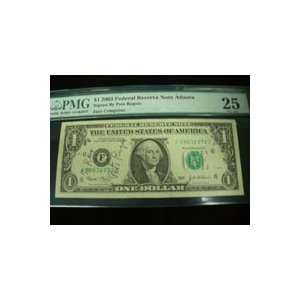  Signed Rugolo, Pete $1 2003 Federal Reserve Note (P 