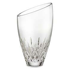 Waterford Crystal Lismore Essence Angled Round Vases
