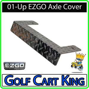 NEW EZGO TXT Golf Cart Diamond Plate Front Axle Cover  
