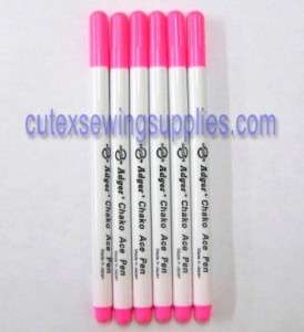 PINK DISAPPEARING VANISHING INK PENS MARKERS   6 Pack  