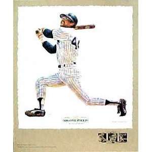 Reggie Jackson New York Yankees 20 X 24 Lithograph