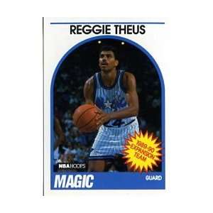  1989 90 Hoops #302 Reggie Theus 