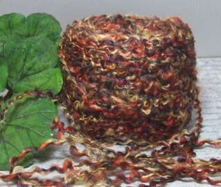 INDIAN SUNSET Yarn Russet Gold Fawn & More Soft Boucle  