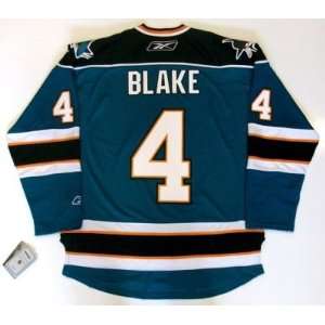 Rob Blake San Jose Sharks Jersey Real Rbk