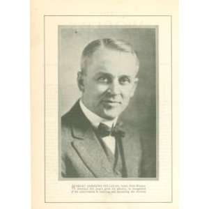  1924 Print Robert Andrews Millikan Nobel Prize Winner 
