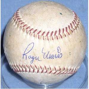   Autographed Mickey Mantle Ball   Roger Maris 