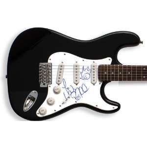 Ryan Cabrera Autographed Signed Guitar & Art & Proof GAI