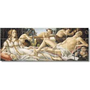 Sandro Botticelli Mythology Floor Tile Mural 9  24x36 using (24) 6x6 