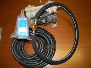 NEW Pond Aeration System w/50 WTD self sink hose + 4 RING DIFFUSER w 